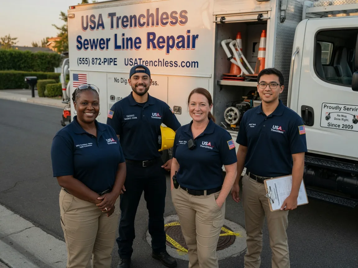 Sewer Line Repair company in Tracys Landing, MD